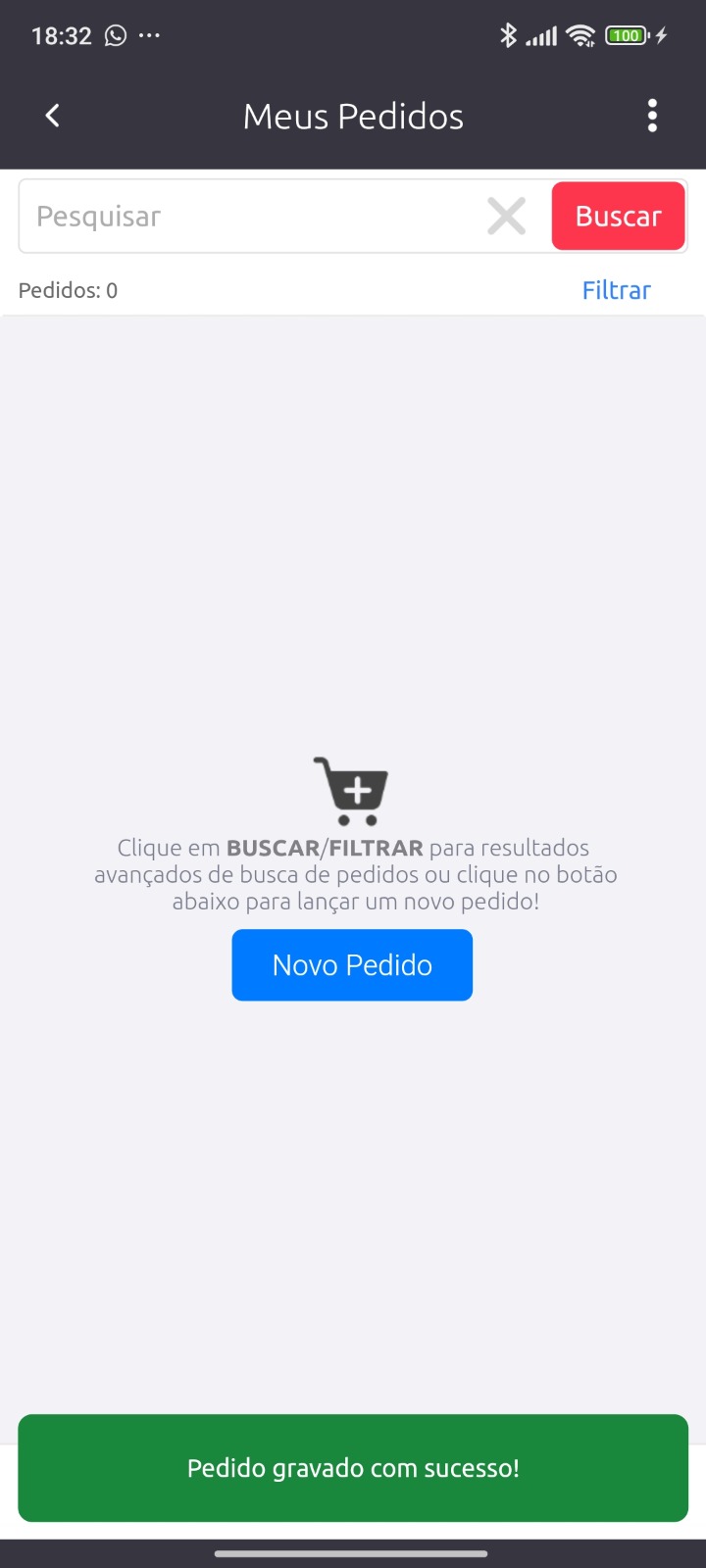 SIAAC no celular — tela 8 do aplicativo mobile